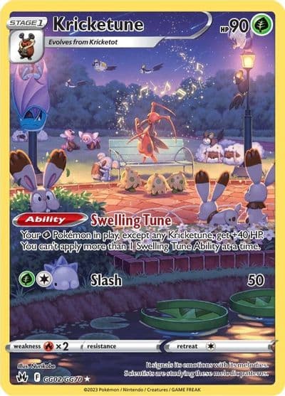 Kricketune SWSH: Crown Zenith: Galarian Gallery Pokemon card