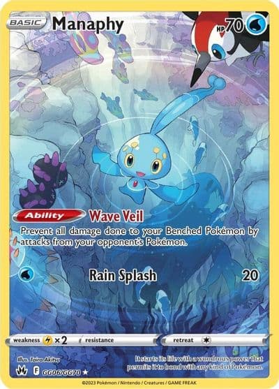Manaphy SWSH: Crown Zenith: Galarian Gallery Pokemon card