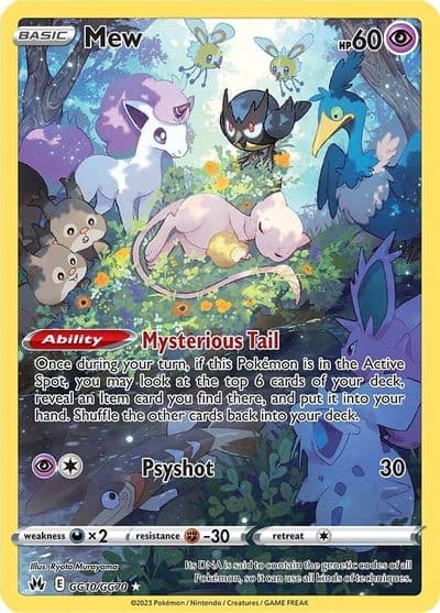 Mew SWSH: Crown Zenith: Galarian Gallery Pokemon card
