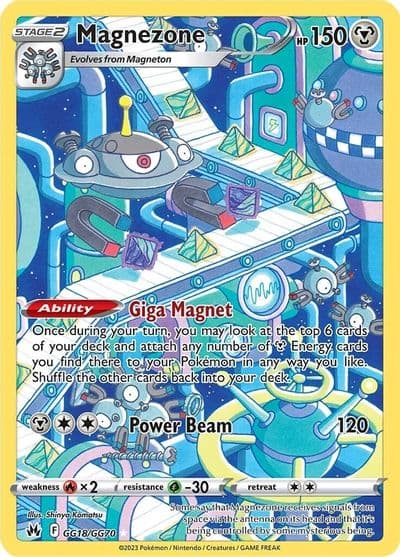 Magnezone SWSH: Crown Zenith: Galarian Gallery Pokemon card
