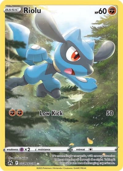 Riolu SWSH: Crown Zenith: Galarian Gallery Pokemon card