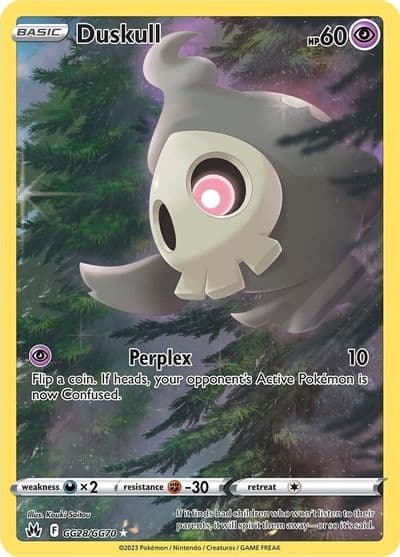 Duskull SWSH: Crown Zenith: Galarian Gallery Pokemon card