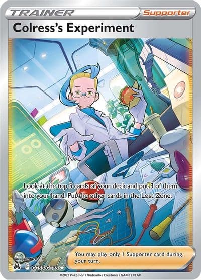 Colress's Experiment SWSH: Crown Zenith: Galarian Gallery Pokemon card