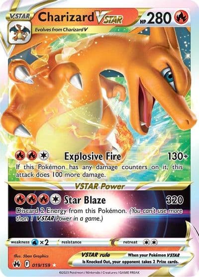 Charizard VSTAR SWSH: Crown Zenith Pokemon card