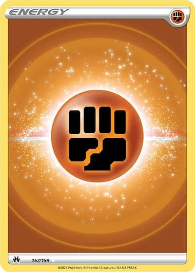 Fighting Energy (Texture Full Art) SWSH: Crown Zenith Pokemon card