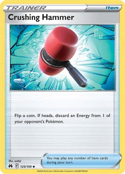 Crushing Hammer SWSH: Crown Zenith Pokemon card