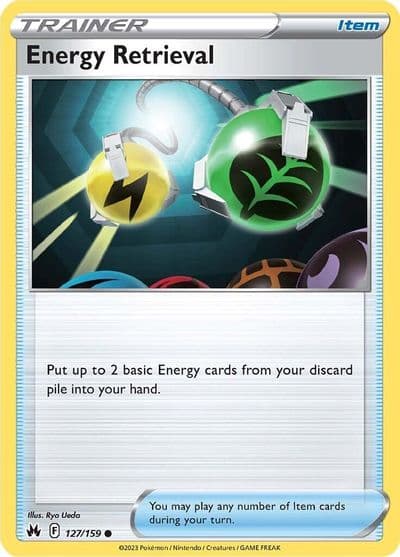 Energy Retrieval SWSH: Crown Zenith Pokemon card
