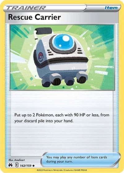 Rescue Carrier SWSH: Crown Zenith Pokemon card