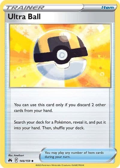 Ultra Ball SWSH: Crown Zenith Pokemon card