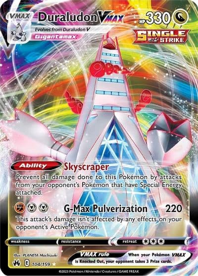 Duraludon VMAX SWSH: Crown Zenith Pokemon card