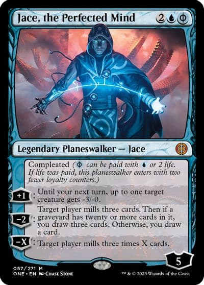 Jace the Perfected Mind Phyrexia: All Will Be One Magic card