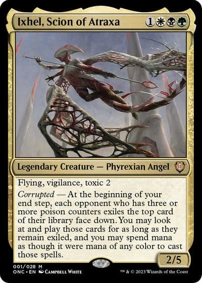 Ixhel Scion of Atraxa Commander: Phyrexia: All Will Be One Magic card