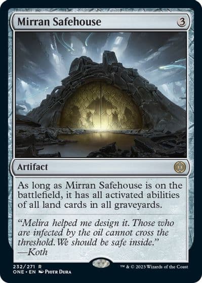 Mirran Safehouse Phyrexia: All Will Be One Magic card
