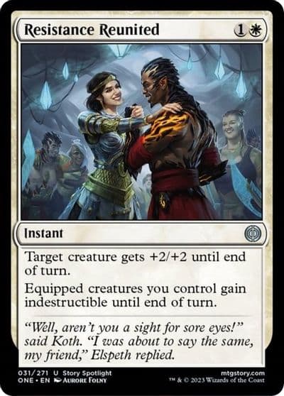 Resistance Reunited Phyrexia: All Will Be One Magic card