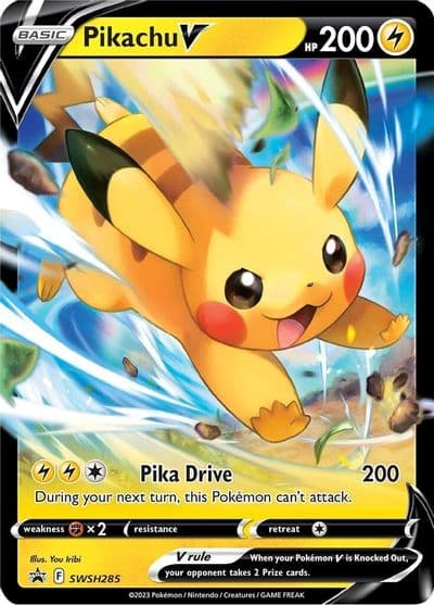 Pikachu V - SWSH285 SWSH: Sword & Shield Promo Cards Pokemon card