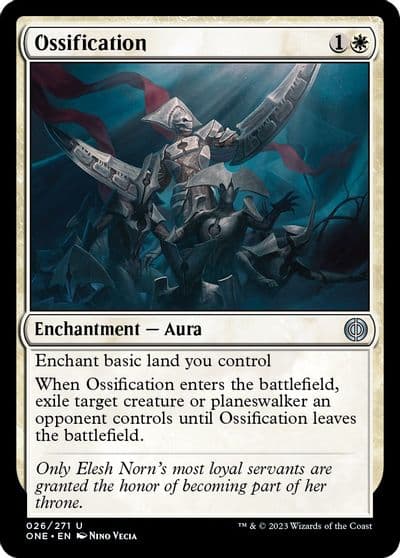 Ossification Phyrexia: All Will Be One Magic card