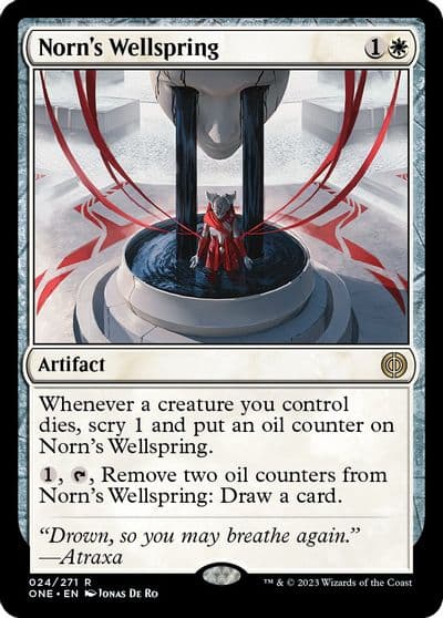 Norns Wellspring Phyrexia: All Will Be One Magic card
