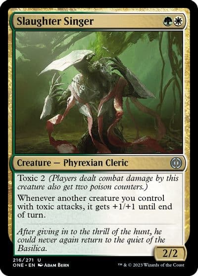 Slaughter Singer Phyrexia: All Will Be One Magic card