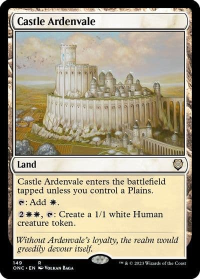 Castle Ardenvale Commander: Phyrexia: All Will Be One Magic card