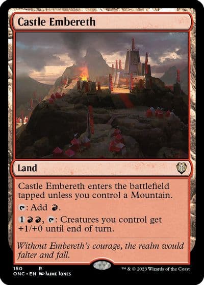 Castle Embereth Commander: Phyrexia: All Will Be One Magic card