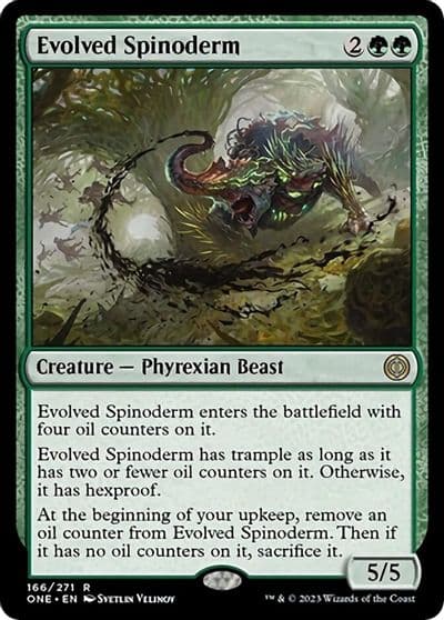 Evolved Spinoderm Phyrexia: All Will Be One Magic card