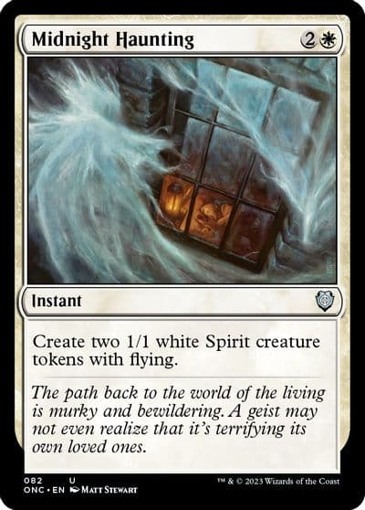 Midnight Haunting Commander: Phyrexia: All Will Be One Magic card