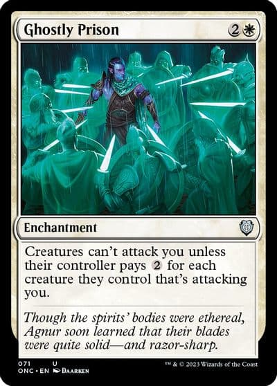 Ghostly Prison Commander: Phyrexia: All Will Be One Magic card