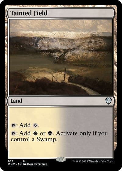 Tainted Field Commander: Phyrexia: All Will Be One Magic card