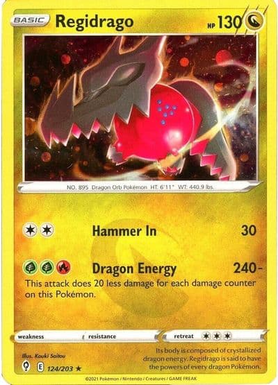 Regidrago (Cosmos Holo) Miscellaneous Cards & Products Pokemon card