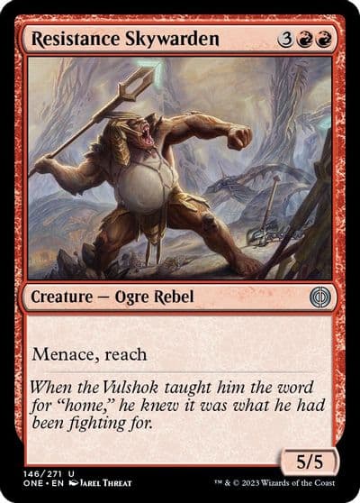 Resistance Skywarden Phyrexia: All Will Be One Magic card