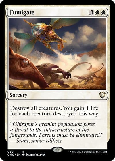 Fumigate Commander: Phyrexia: All Will Be One Magic card