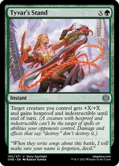 Tyvars Stand Phyrexia: All Will Be One Magic card