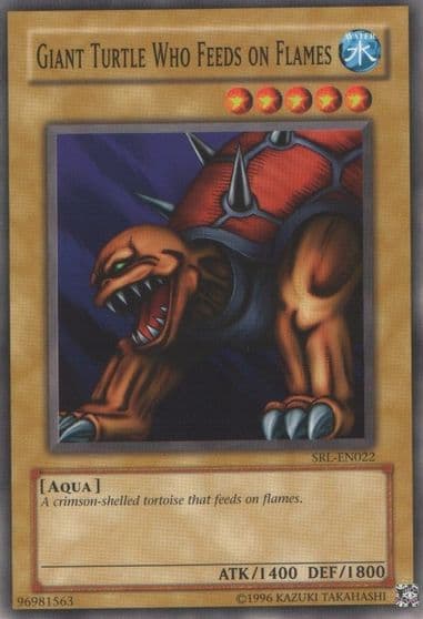Giant Turtle Who Feeds on Flames Spell Ruler (Worldwide English) Yu-Gi-Oh! card