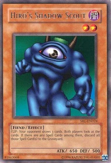 Hiros Shadow Scout Spell Ruler (Worldwide English) Yu-Gi-Oh! card