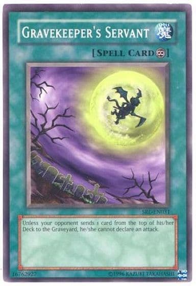 Gravekeepers Servant Spell Ruler (Worldwide English) Yu-Gi-Oh! card