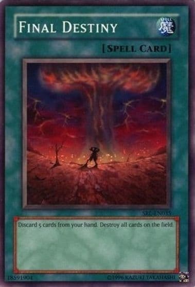 Final Destiny Spell Ruler (Worldwide English) Yu-Gi-Oh! card