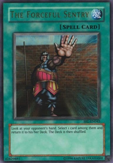 The Forceful Sentry Spell Ruler (Worldwide English) Yu-Gi-Oh! card