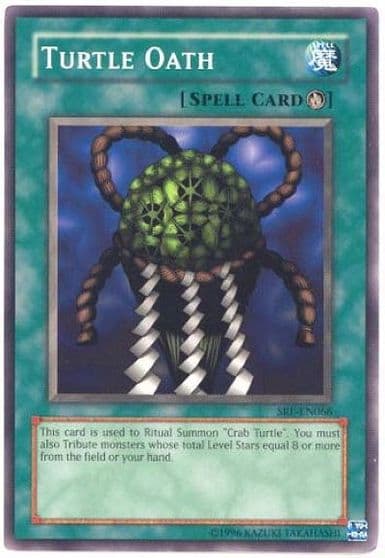 Turtle Oath Spell Ruler (Worldwide English) Yu-Gi-Oh! card
