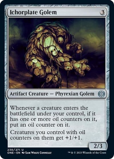 Ichorplate Golem Phyrexia: All Will Be One Magic card
