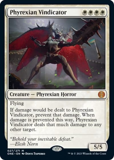 Phyrexian Vindicator Phyrexia: All Will Be One Magic card