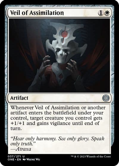 Veil of Assimilation Phyrexia: All Will Be One Magic card