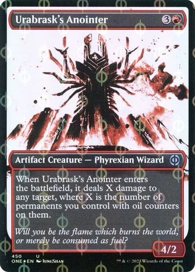 Urabrasks Anointer Showcase Step and Compleat Foil Phyrexia: All Will Be One Magic card