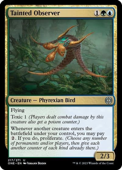 Tainted Observer Phyrexia: All Will Be One Magic card