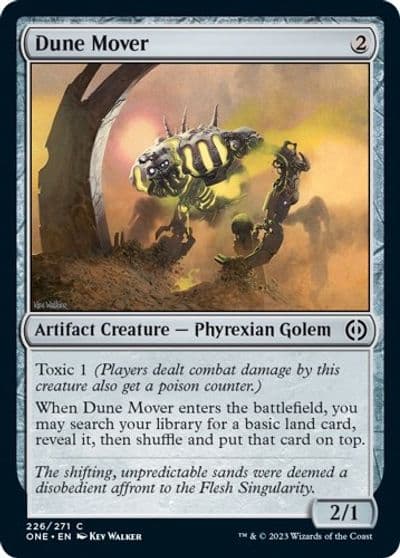 Dune Mover Phyrexia: All Will Be One Magic card