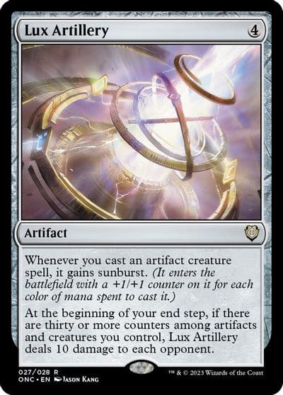 Lux Artillery Commander: Phyrexia: All Will Be One Magic card