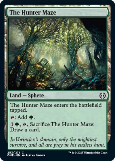 The Hunter Maze Phyrexia: All Will Be One Magic card