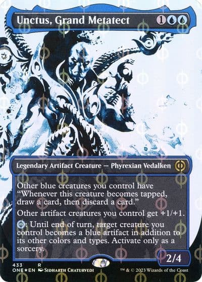 Unctus Grand Metatect Showcase Step and Compleat Foil Phyrexia: All Will Be One Magic card
