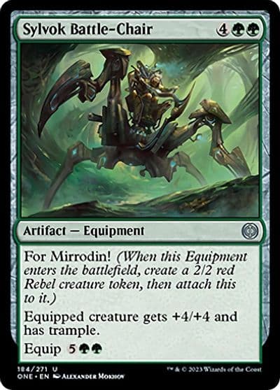 Sylvok Battle Chair Phyrexia: All Will Be One Magic card