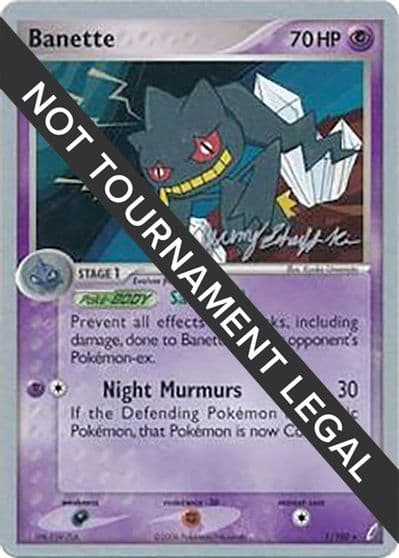 Banette - 2007 (Jeremy Scharff-Kim) World Championship Decks Pokemon card
