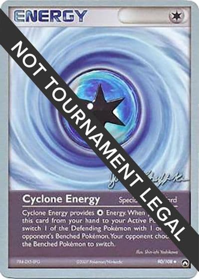 Cyclone Energy - 2007 (Jeremy Scharff-Kim) World Championship Decks Pokemon card